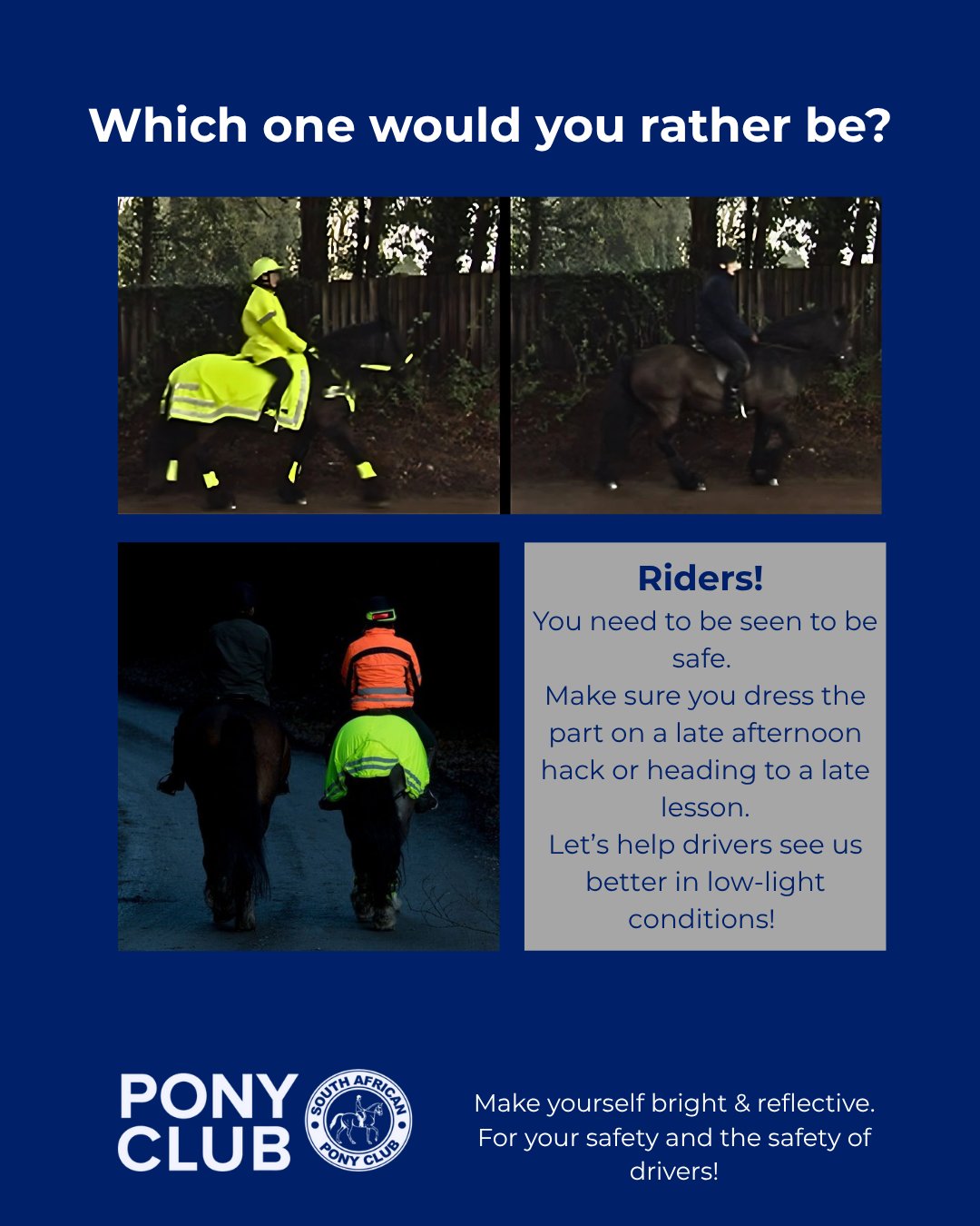 Pony Club Skills Development Visibility